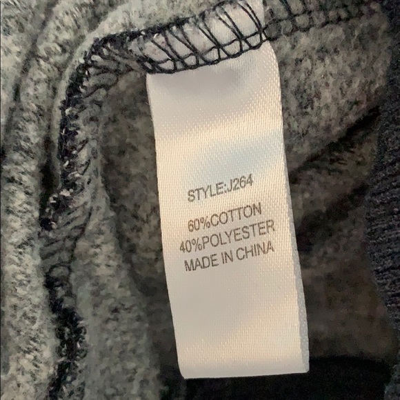 Navy Pullover Hoodie - Picture 4 of 4